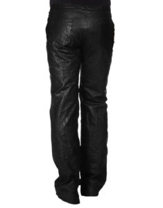 Strong colored leather pant for men