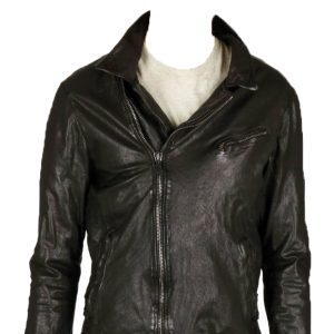 Classy leather jackets with adjusting belt