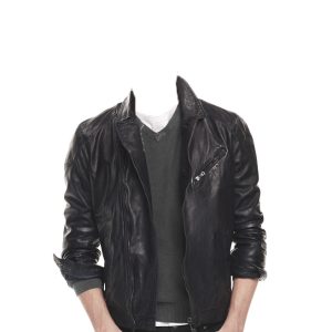 Creator and elegant biker leather jacket
