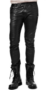 Hero style leather pant for men