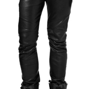 Hero style leather pant for men