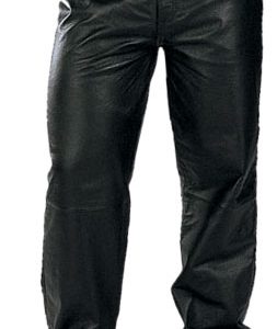 Easygoing and trendy leather pant for men