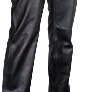 Easygoing and trendy leather pant for men
