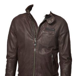 Rough tough and stylish leather jacket
