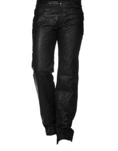 Strong colored leather pant for men