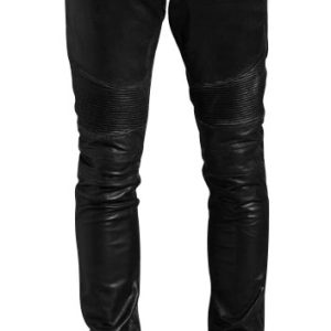Tricky and downtown styled leather pant