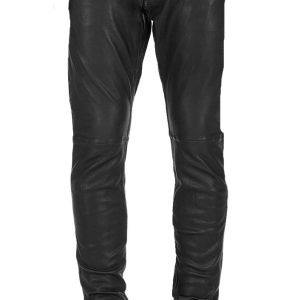 Vivacious and ultra-modern leather pant