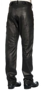 Free fit leather pant for men
