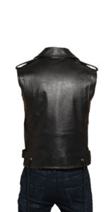 Stylish Super stud leather vest for men