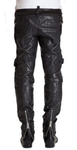Unmistakably unique leather pant for men