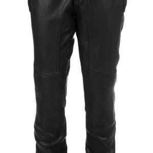 Thin casual leather pants for women