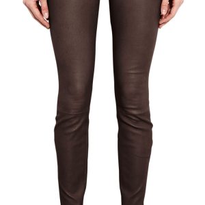 Ultra skinny and sumptuous womens leather pant