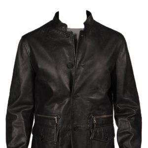 Wonderful leather coat for men