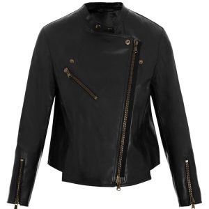 Advanced and classic biker leather jacket