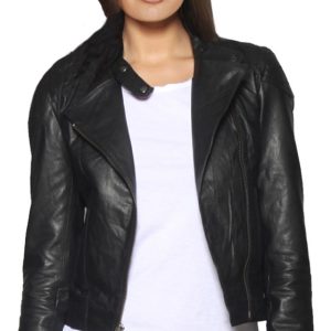 Ultra stylish leather biker jacket