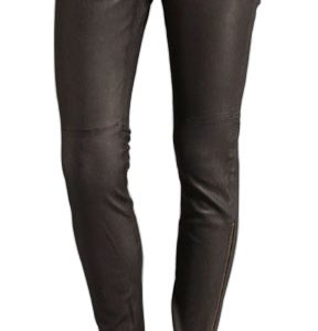 Awesome ankle closing leather pant