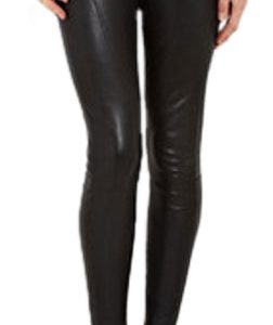 Sexual skin touch leather pant for women