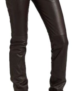 Celeb grace leather pants for women