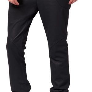 Flexible stretch lamb leather jogger trouser